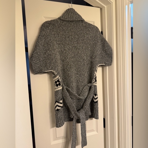 Old Navy Fair Isle Tie-Waist Cardigan - Xs - Picture 4 of 5